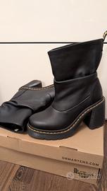  Dr. Martens Kasey Lo in pelle Virginia nera n 38