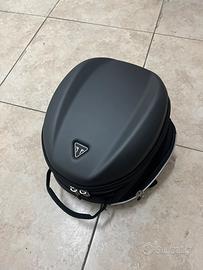 Borsa sella serbatoio più coprimozzo Triumph speed