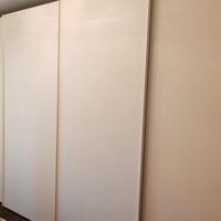 armadio bianco 4 metri