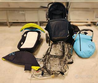Trio Jané Slalom Pro completo di accessori
