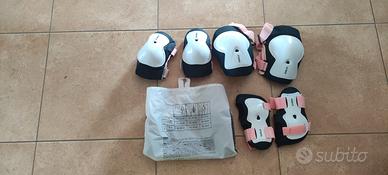 set protezioni oxelo bimba