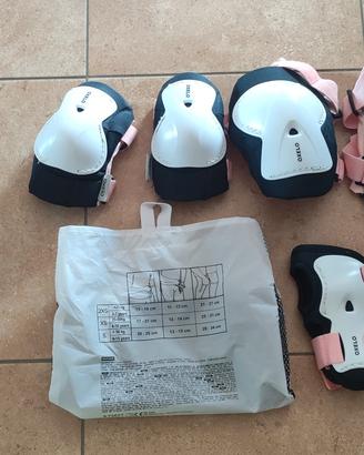 set protezioni oxelo bimba