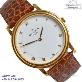 BLANCPAIN Villeret Classic 34MM white dial gold