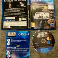 hidden agenda PlayStation 4 ps4 sony