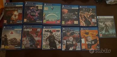 Giochi ps4 ps5