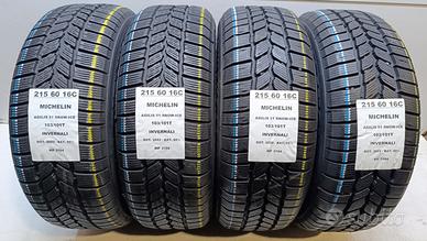 4 GOMME 215 60 16C MICHELIN INV RIF3704