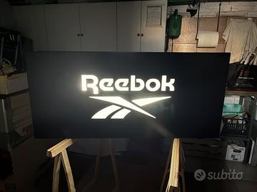 Insegna Light box vintage REEBOK - da parete