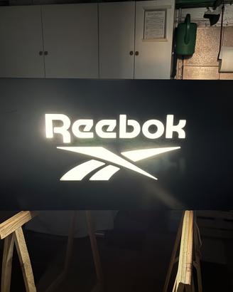 Insegna Light box vintage REEBOK - da parete