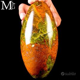 Shiva Lingam in Unakite- Meditazione-Yoga