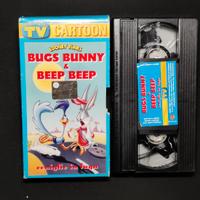 VHS Bugs Bunny & Beep Beep coniglio in fuga
