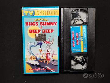 VHS Bugs Bunny & Beep Beep coniglio in fuga