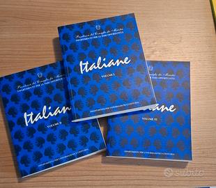 Italiane - collana di 3 libre nuovi