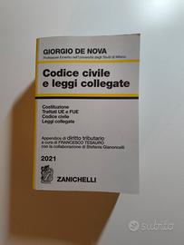 Codice civile e leggi collegate, Giorgio De Nova