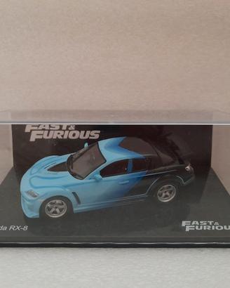 MAZDA RX-8 FAST & FURIOUS SCALA 1-43