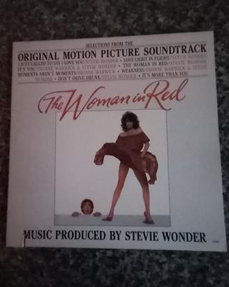 The Woman in red Stevie Wonder vinile 33 giri 1984
