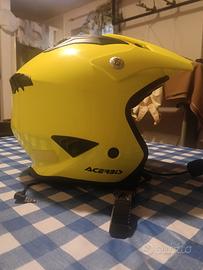casco acerbis jet aria xl Yellow 2 giallo fluo