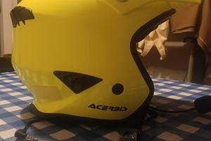 casco acerbis jet aria xl Yellow 2 giallo fluo