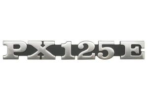 Targhetta PX125E per cofano laterale Vespa PX