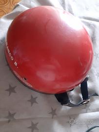 Caschetto Cassin da rocciatore reperto storico