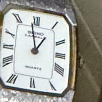 Seiko lassale oro bianco anni 80