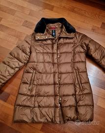 Giubbino donna lungo con ecopelo staccabile