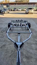 Carrello portabarca kg 750 no frenato (NEW 2026)