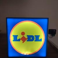 Lampada insegna Lidl