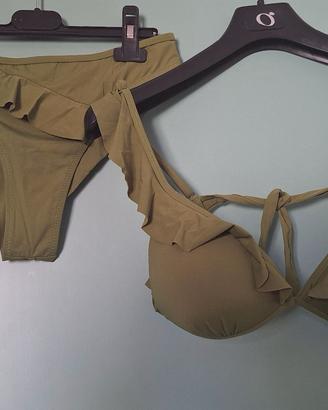 bikini verde opaco