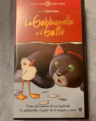 Vhs la gabbianella e il gatto