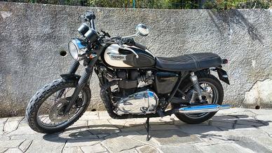 Triumph Bonneville T100+borse laterali+portapacchi