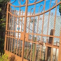 cancello forgiato a mano