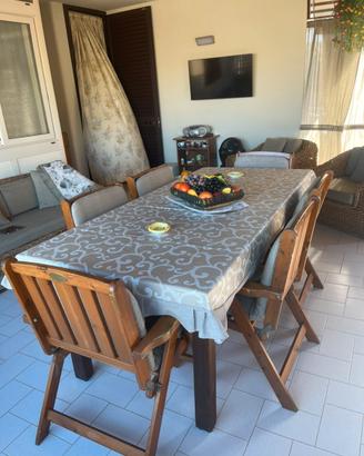 Arredo completo per terrazzo/giardino