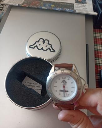 Nuovo Orologio Kappa con cinturino in pelle  