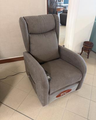 Poltrona relax elettrica alzaperson 2motori roller