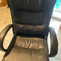 Poltrona da ufficio in ecopelle