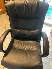 Poltrona da ufficio in ecopelle