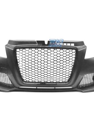 PARAURTI ANTERIORE AUDI A3 8P 08-12 LOOK RS3 NERO 