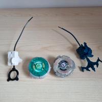 Lightning L-Drago e Rock Leone beyblade hasbro