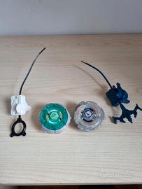 Lightning L-Drago e Rock Leone beyblade hasbro