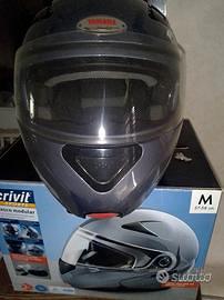 Casco moto modulare  "Crivit" taglia M