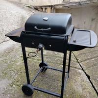 piastra barbecue a gas da giardino 