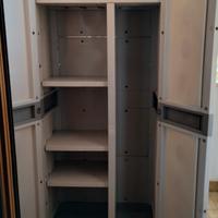 armadio plastica da esterno 2 ante