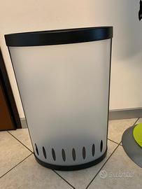 Portaombrelli design moderno grigio e nero