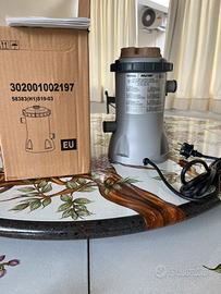 Pompa con filtro per piscine fuori terre