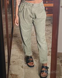 pantalone balloon cachi pull&bear
