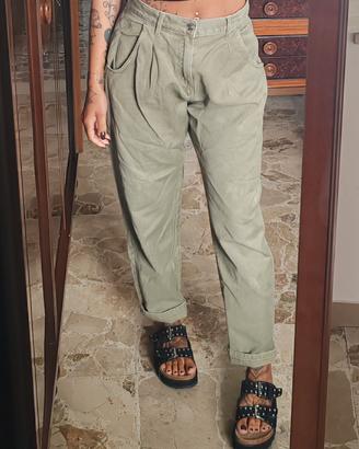 pantalone balloon cachi pull&bear