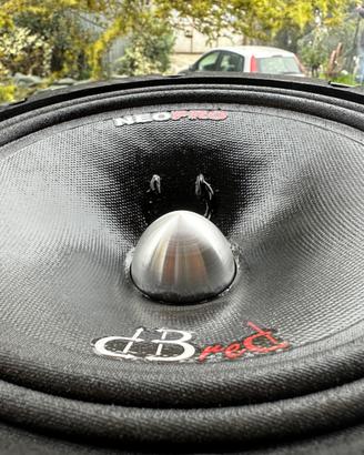 COPPIA CASSE db red FR200NEO/B ALTOPARLANTE WOOFER