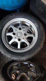 Aixam 4 cerchi e pneumatici invernali 145/70 R13