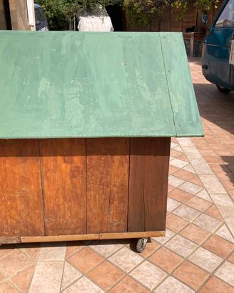 Chalet coibentato fatto a mano cani taglia grande