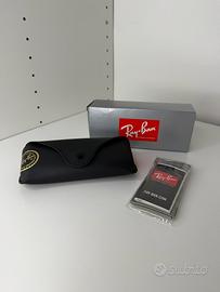 Custodia Ray-Ban scatola e panno set completo